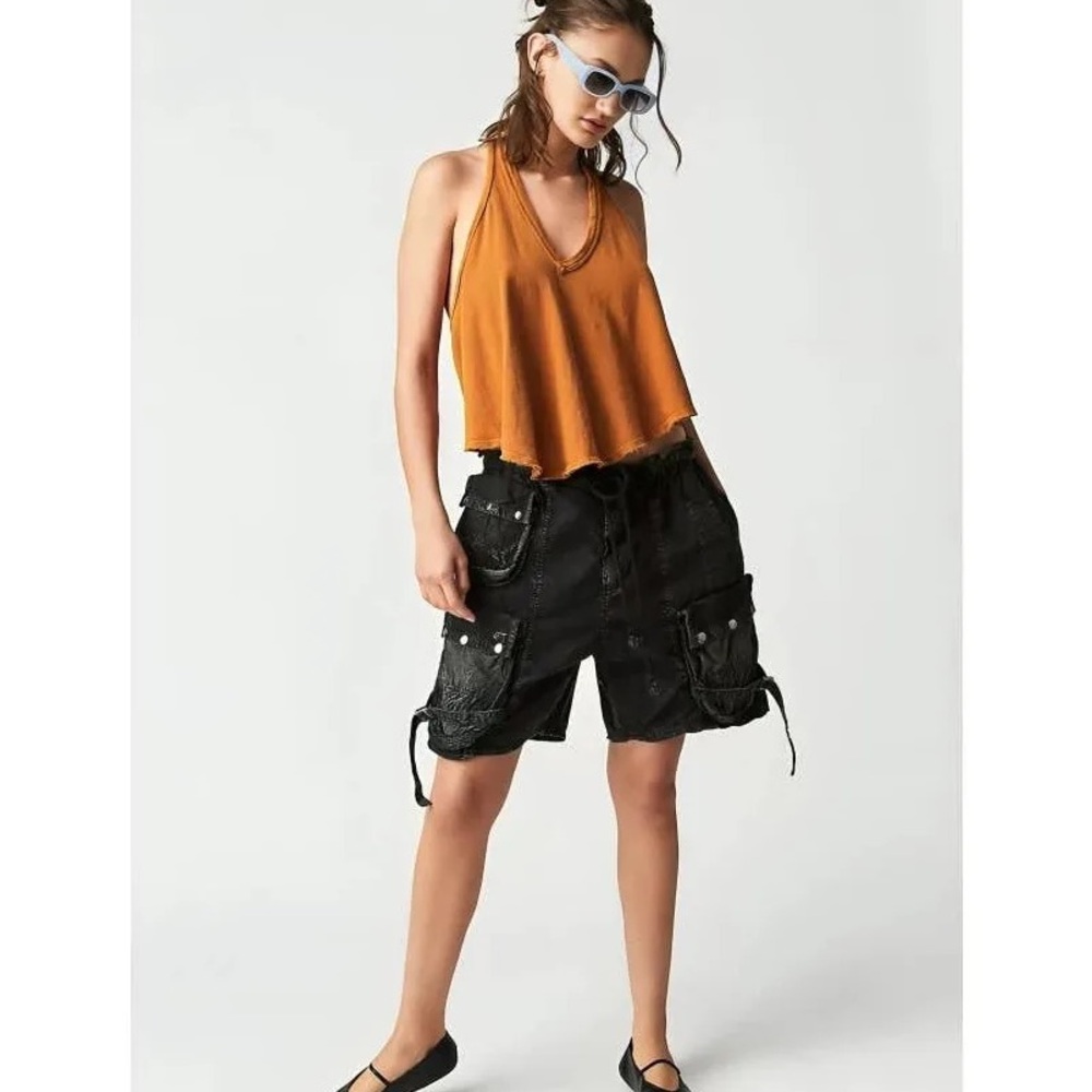 Free People Karri Swing Tank Top Spiced Pecan